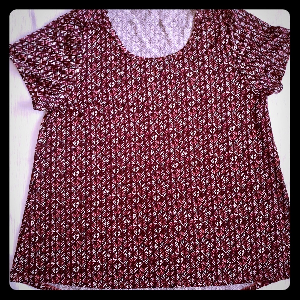 NWT 3XL LuLaRoe Classic T Purple
